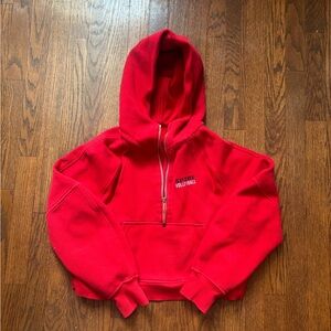 Scuba Oversized Half-Zip Hoodie